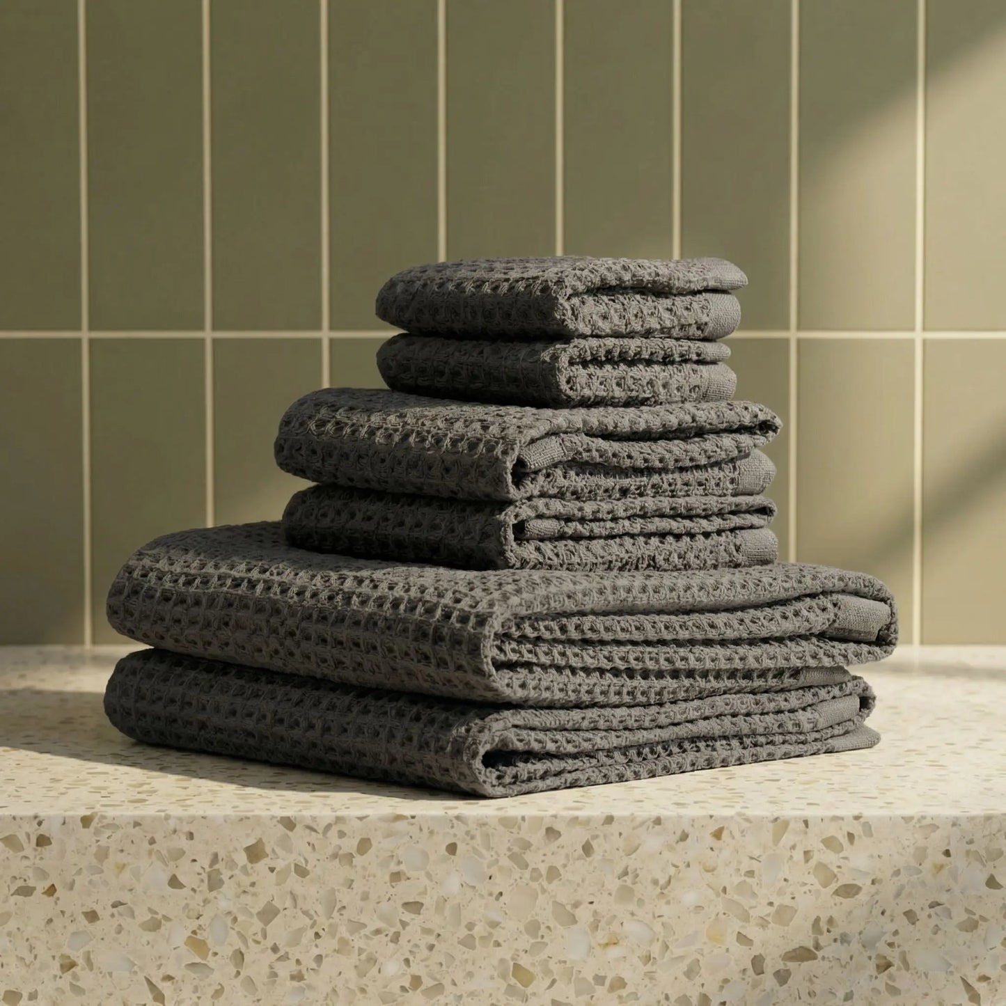 Sedona Waffle Towels Italic