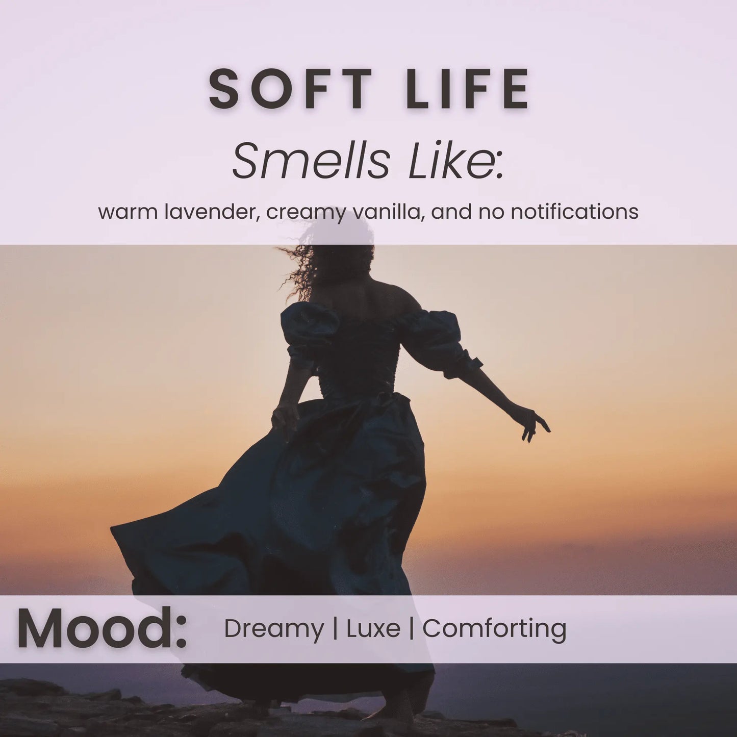 Soft Life - Lavender & Vanilla Room Spray Vibe & Glo Candle Studio