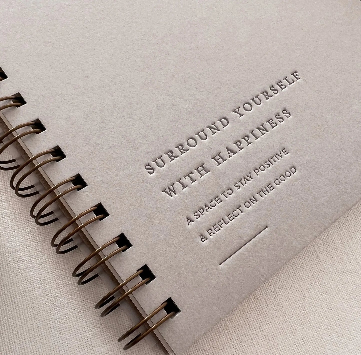 Surround Yourself with Happiness Journal Jen Simpson Design, LLC