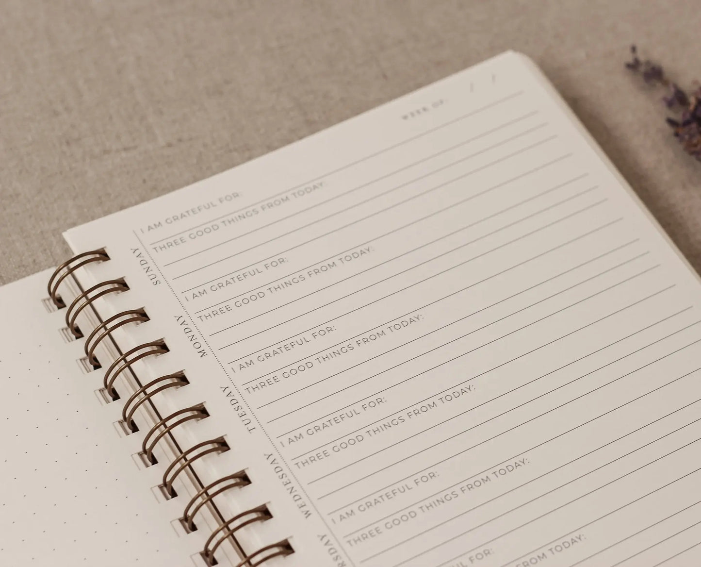 Surround Yourself with Happiness // A Daily Journal to Manifest Happiness, Gratitude, and Personal Growth Jen Simpson Design, LLC