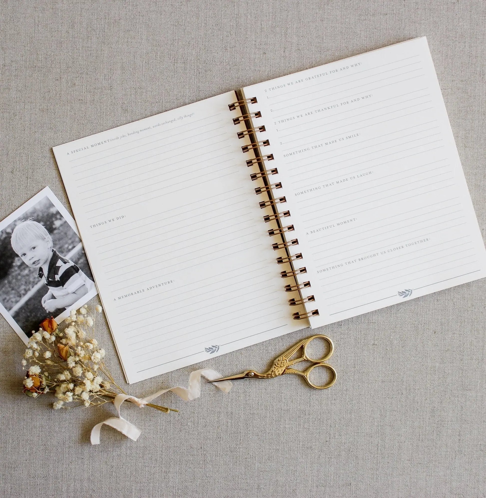 The Little Book of Us // Family Memory Journal Jen Simpson Design, LLC