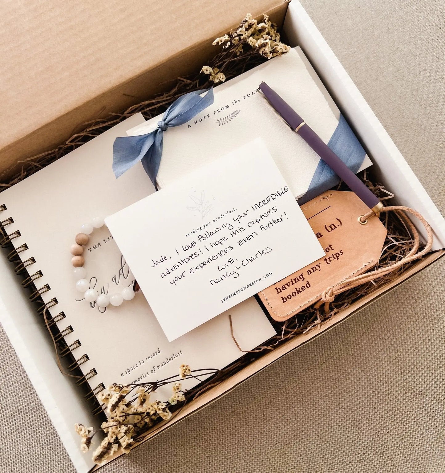 The Wanderlust Box Jen Simpson Design, LLC