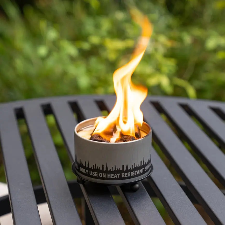 Trivet/Candle Holder City Bonfires